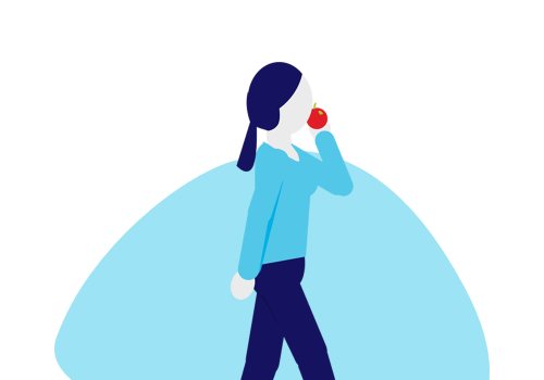 Fysieke gezondheid lopend poppetje