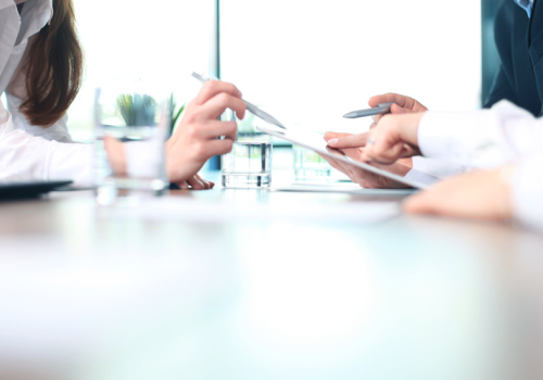 Mensen onderhandelen