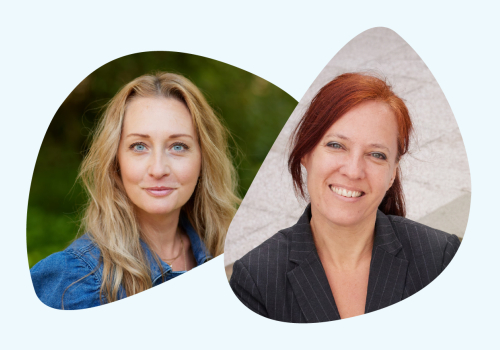 Monique Beem en Ellen van Vliet, adviseurs leren en ontwikkelen bij ’s Heeren Loo