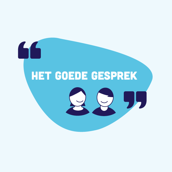 Praatplaat het Goede Gesprek jeugdzorg