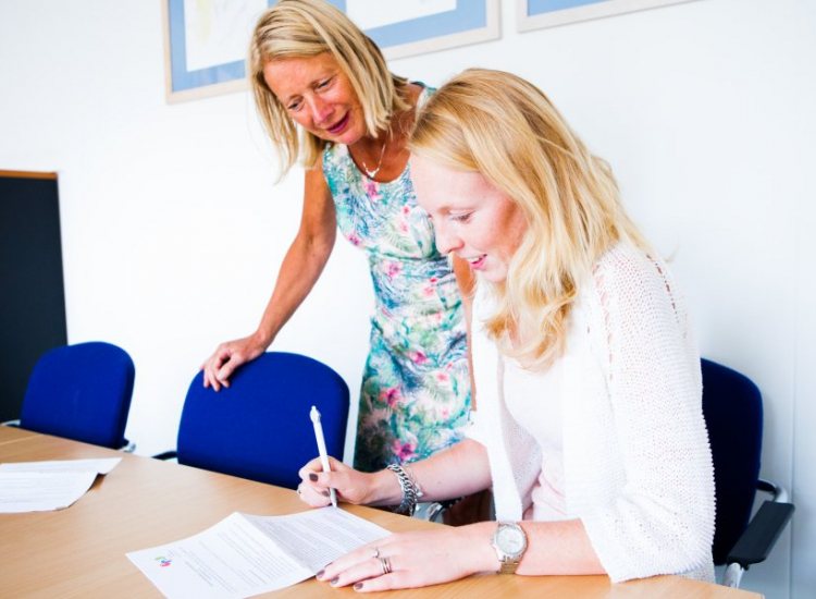 Collega's in gesprek