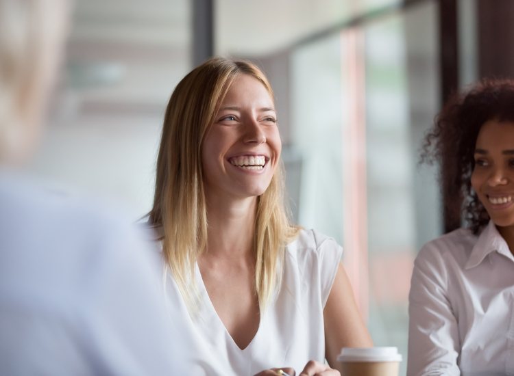 Vrouwen in werkoverleg